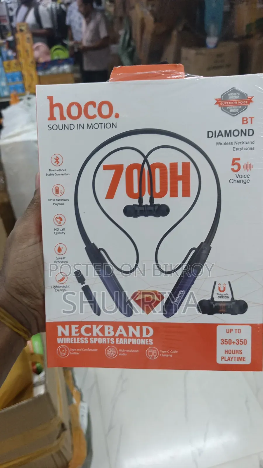 Orimo 700 Hours Magnatic on/of Clear Vibration 5 Voice Change Featur