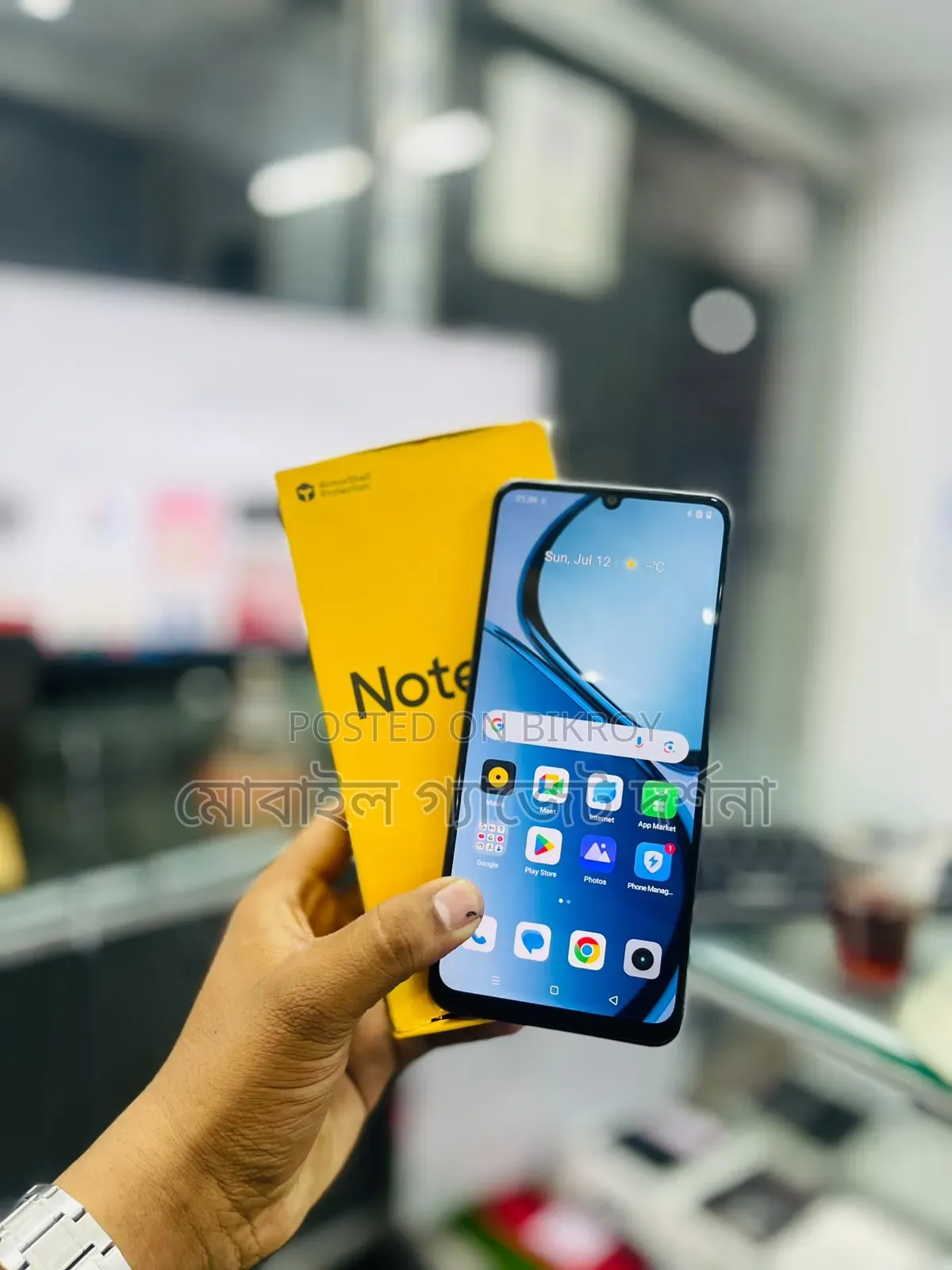 New Realme Note 60 64 GB Blue