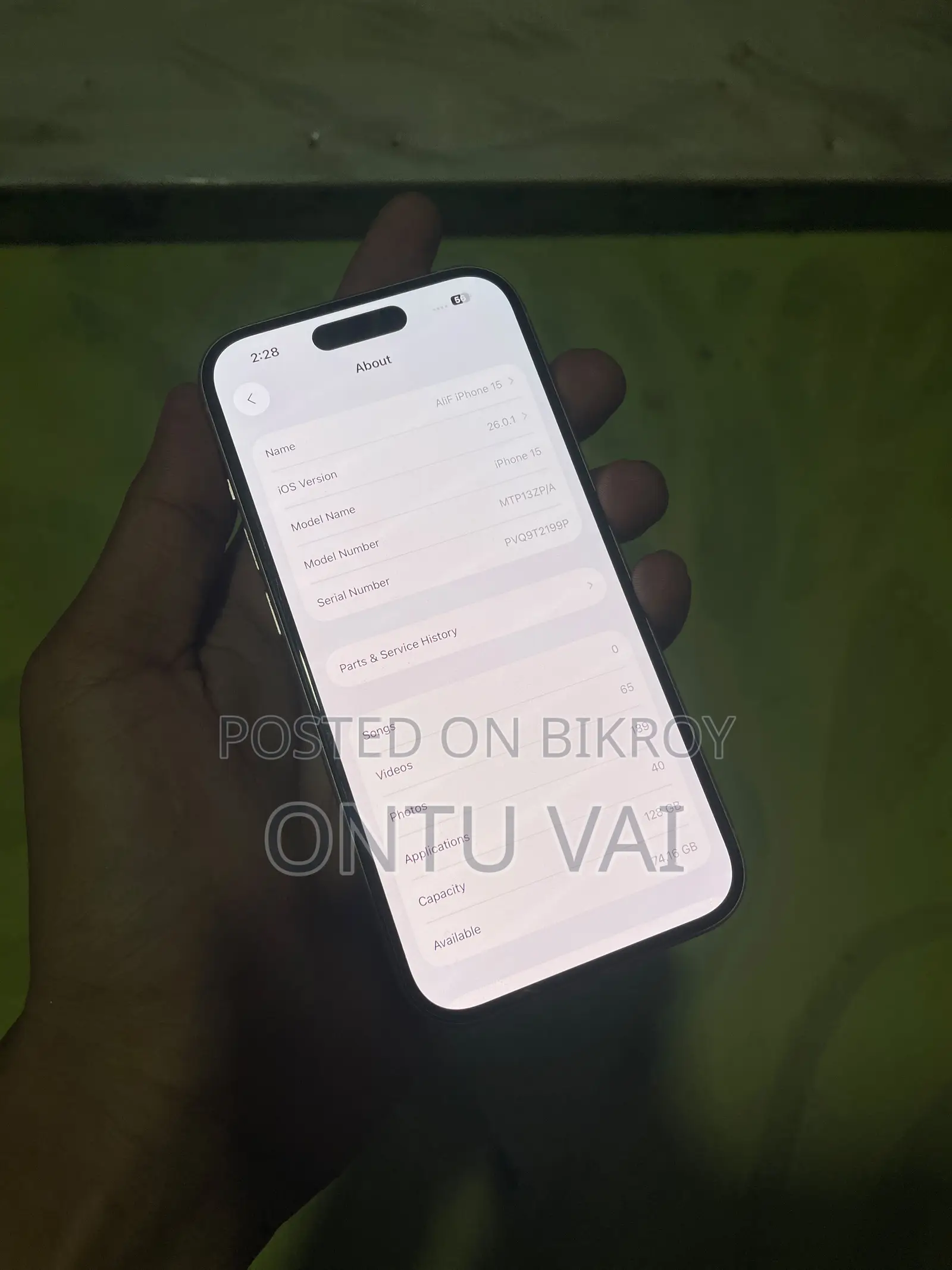 Apple iPhone 15 128 GB Pink