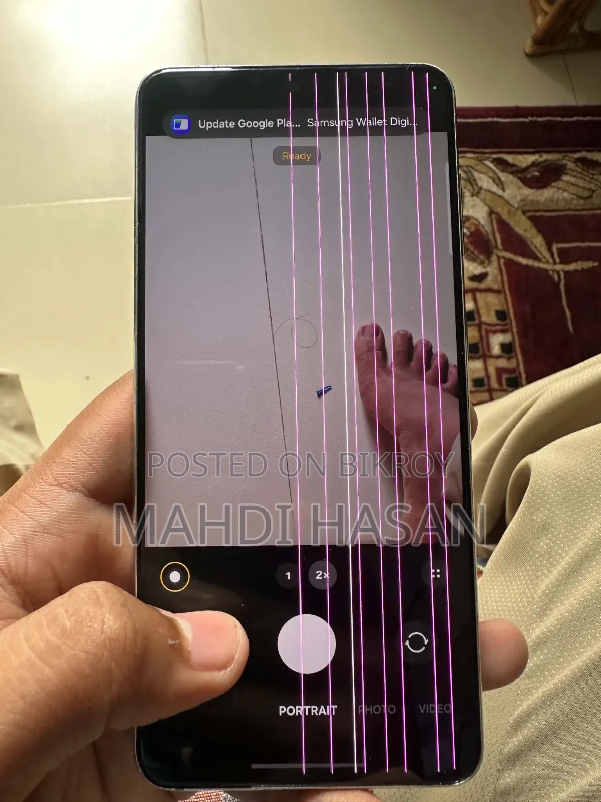 স্যামসাং গ্যালাক্সি এস২১ ৫জি ১২৮ জিবি সাদা