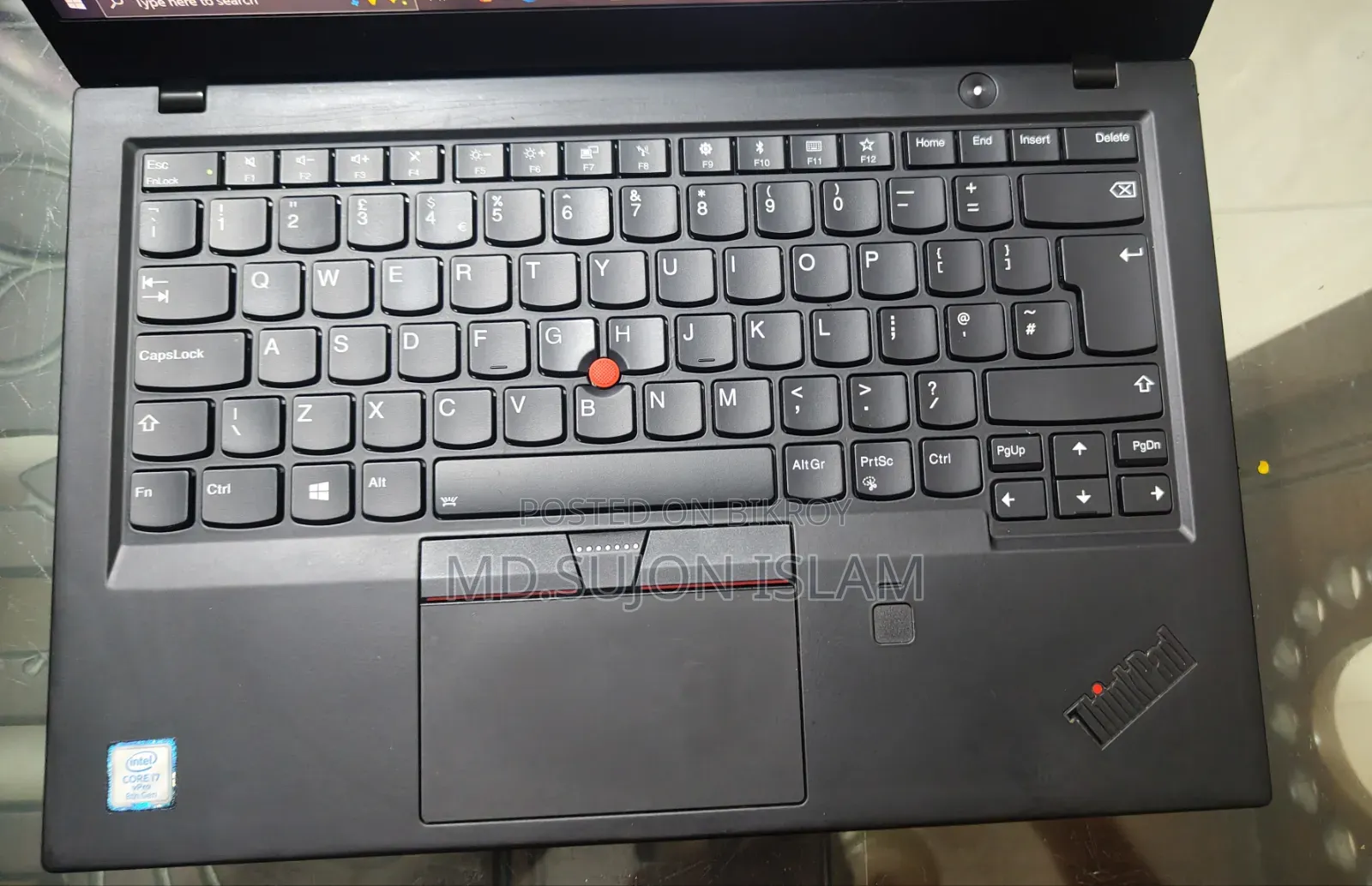 Laptop Lenovo ThinkPad X1 Carbon 16GB Intel Core i7 SSD 512GB