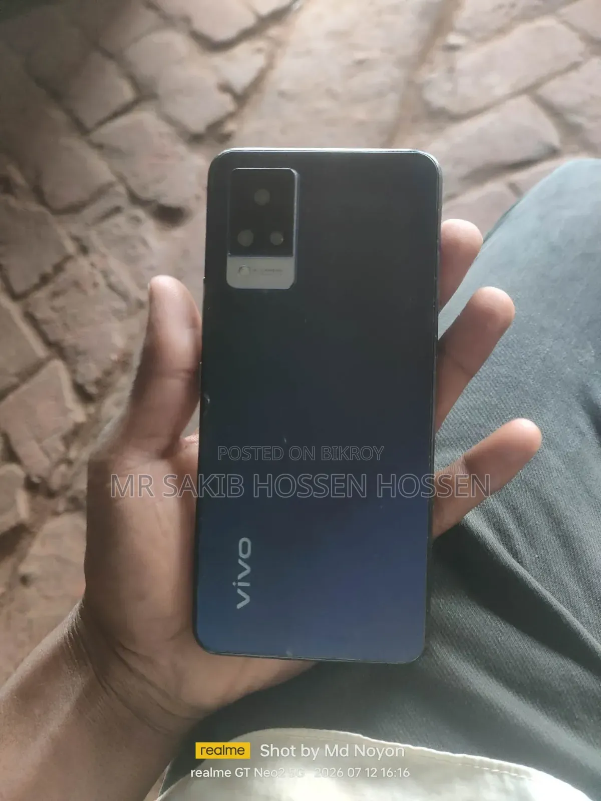 Vivo V21 128 GB Black