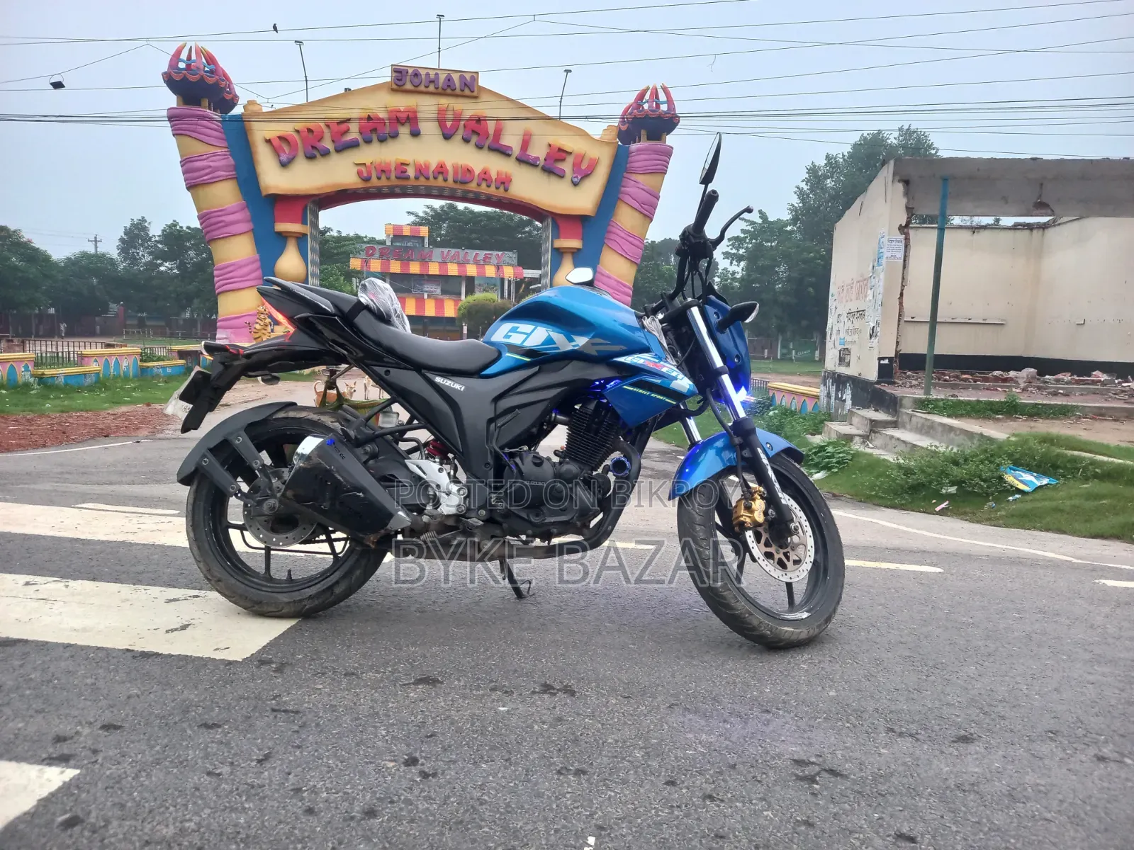 Suzuki Gixxer Monotone 2018 Blue