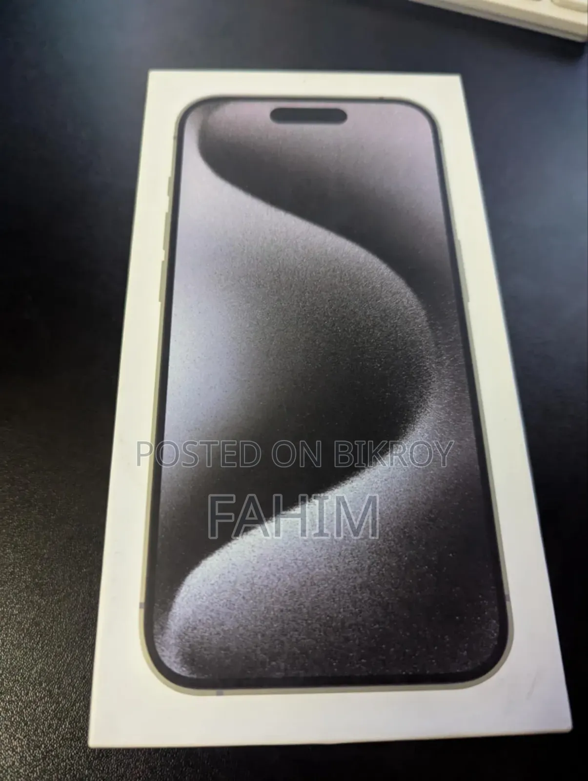 অ্যাপল আইফোন ১৫ প্রো ম্যাক্স ৫১২ জিবি ব্ল্যাক