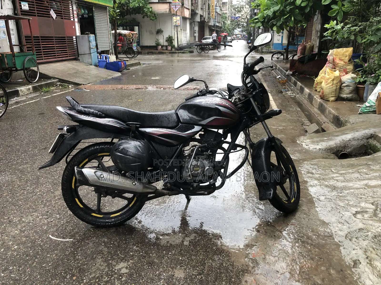 Bajaj Discover 100 2015 Black
