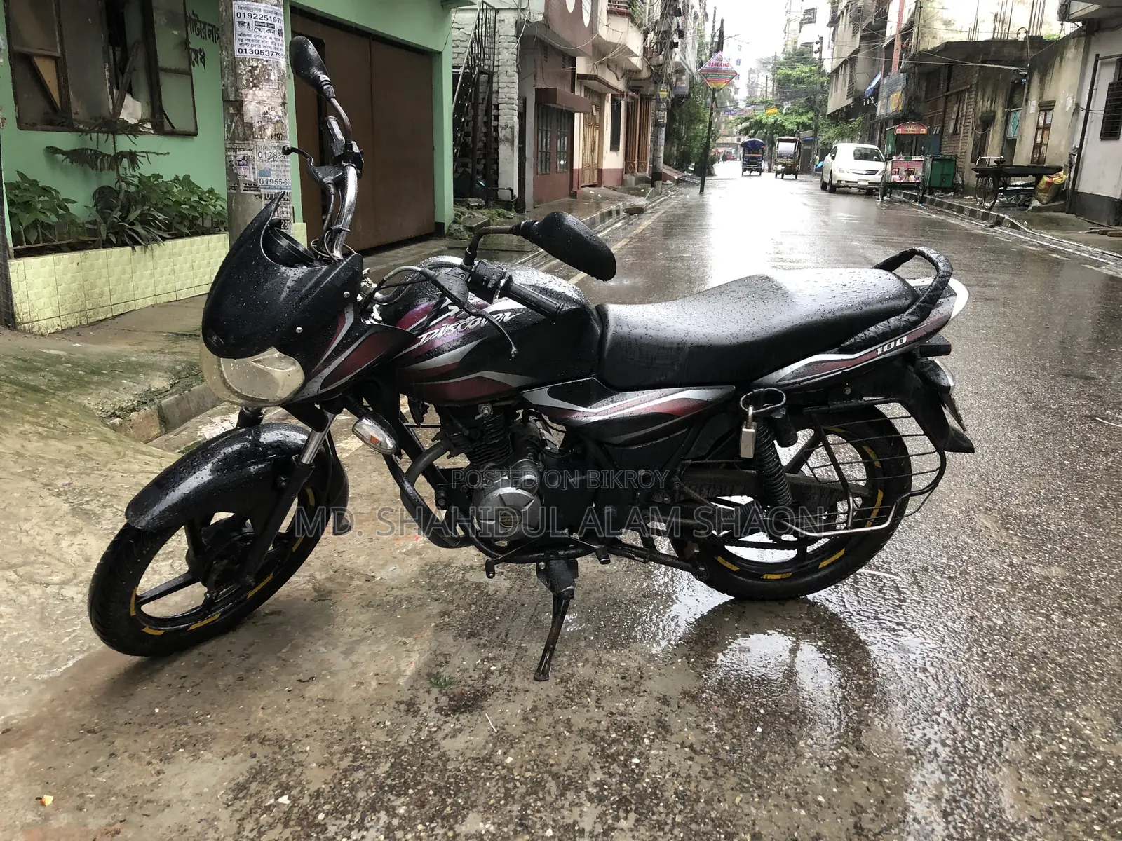Bajaj Discover 100 2015 Black