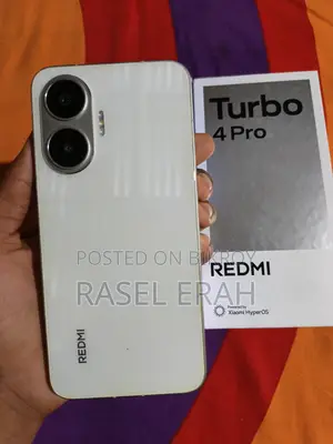 Redmi Turbo 4 Pro White Color