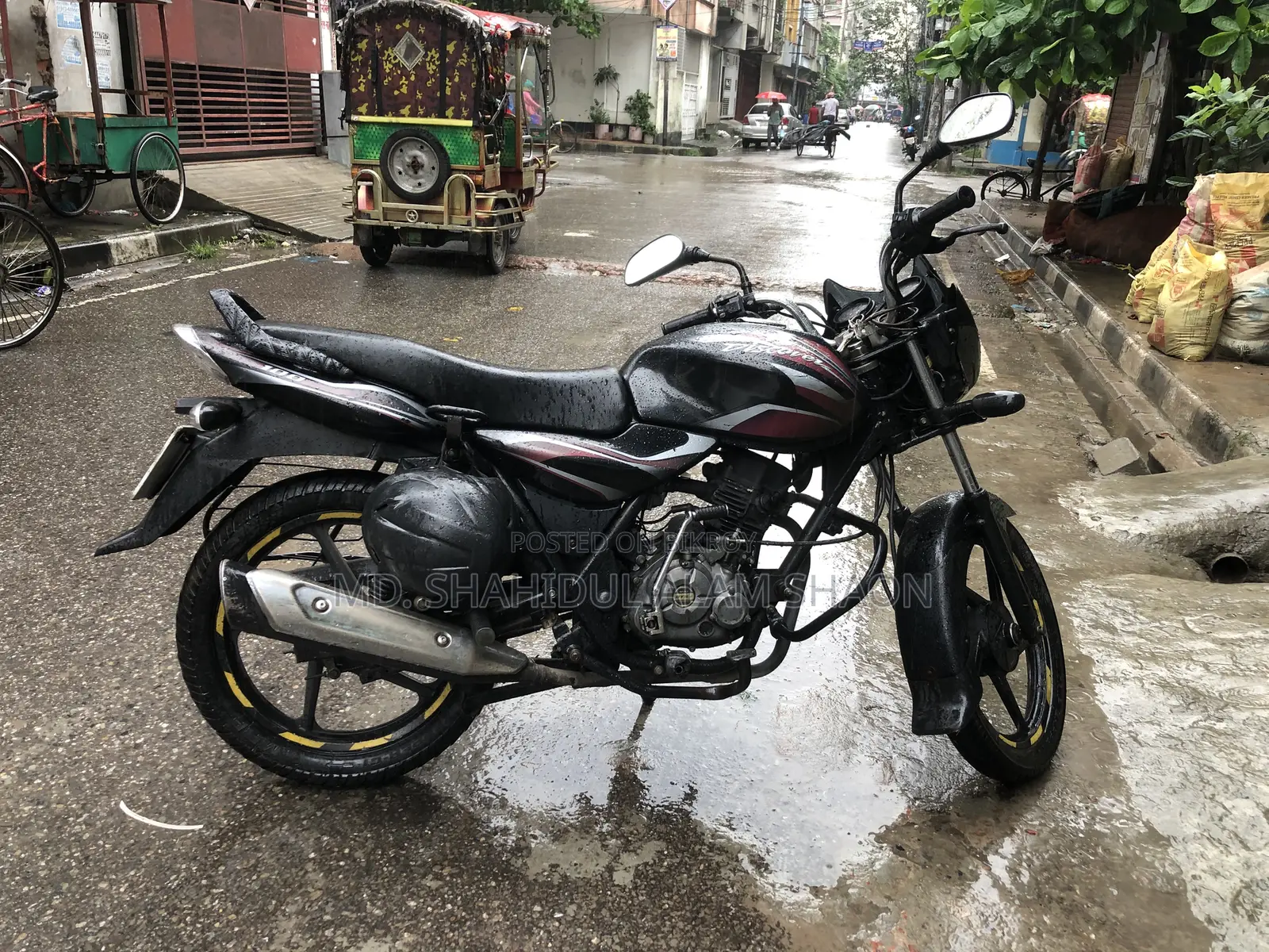 Bajaj Discover 100 2015 Black