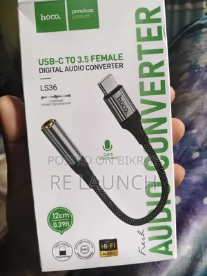 Dongle (Hoco) 3.5mm Type-C