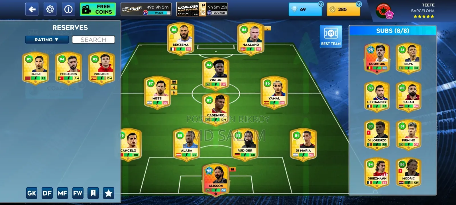 DLS Game Id Sell