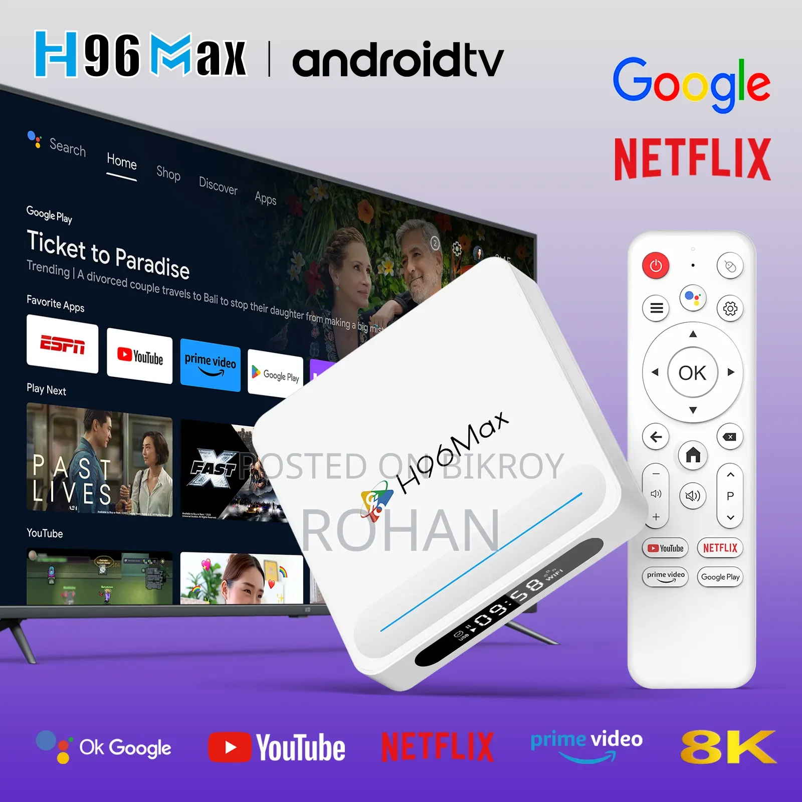 H96 Max Android Tv Box