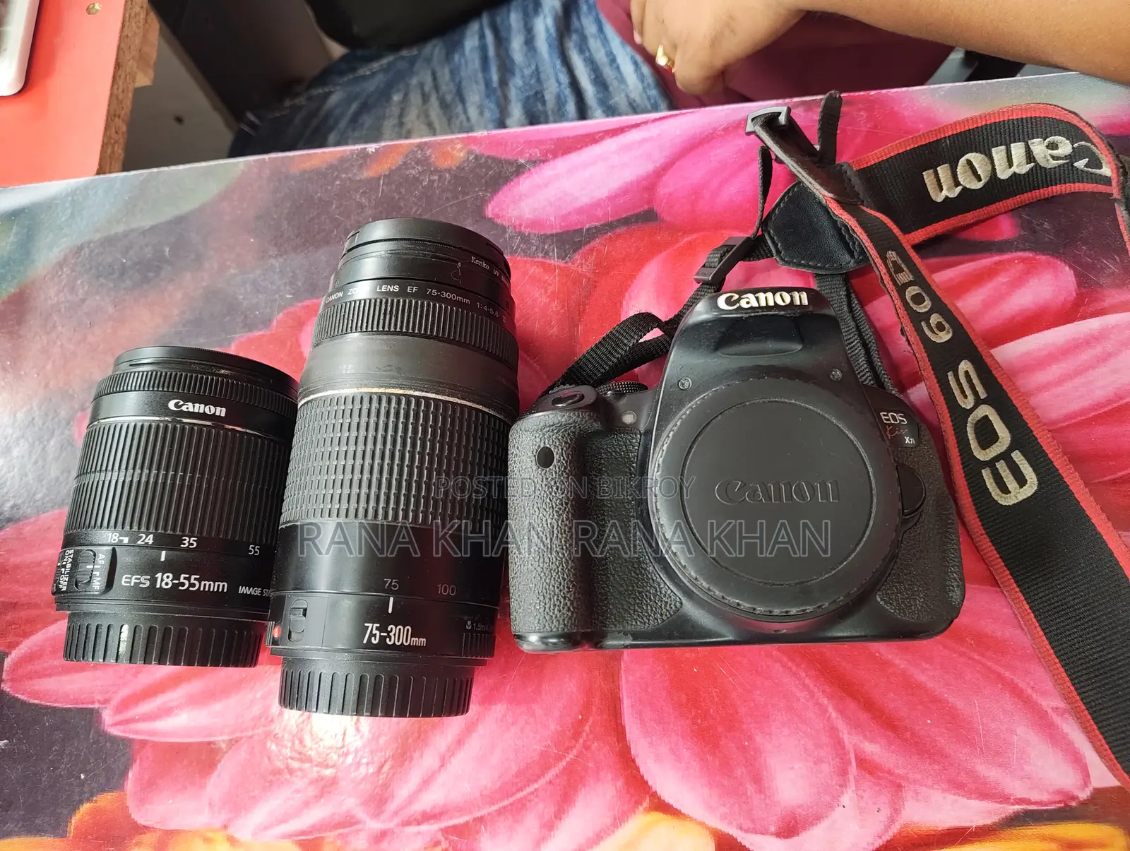 ক্যামেরা সেল হবে ইমারজেন্সি Canon X7i