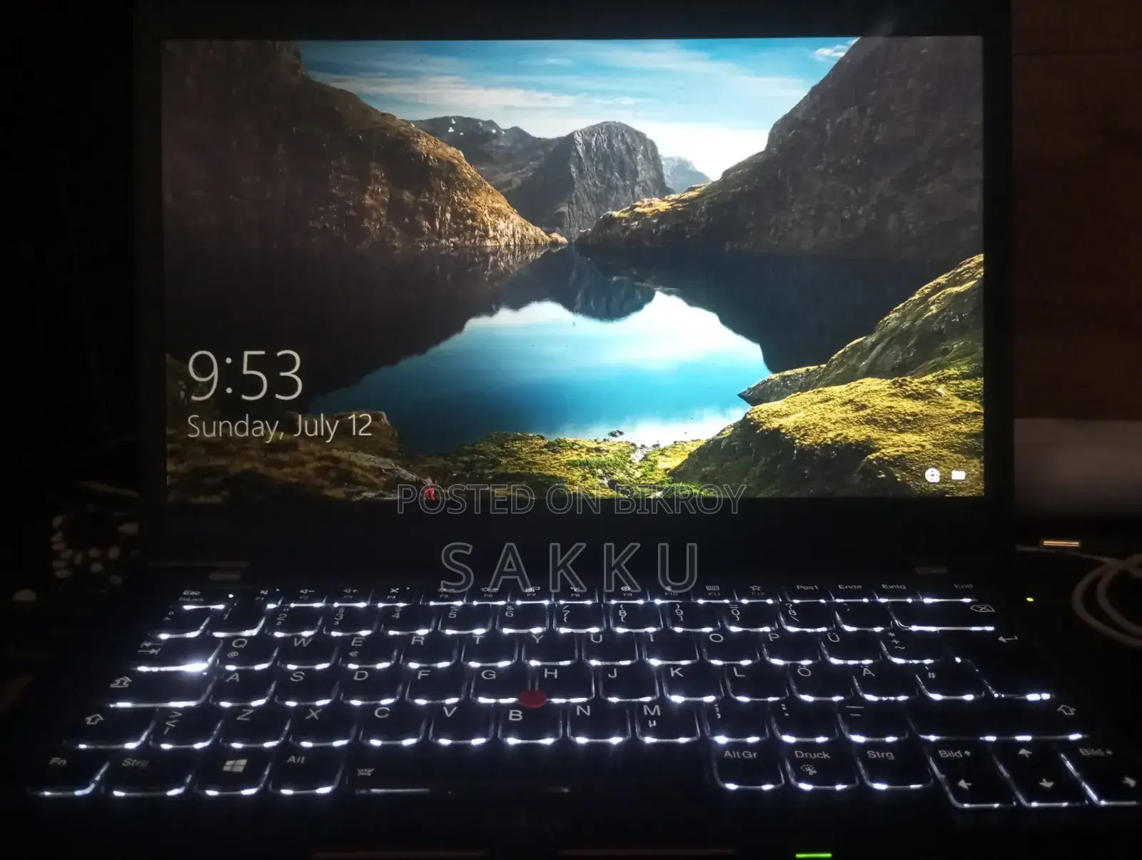 Laptop Lenovo ThinkPad T470s 8GB Intel Core I5 SSD 256GB