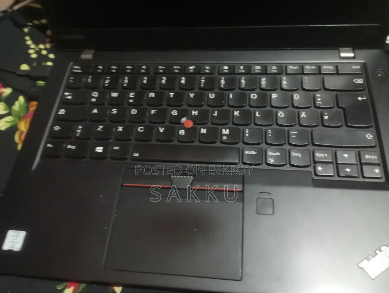 Laptop Lenovo ThinkPad T470s 8GB Intel Core I5 SSD 256GB