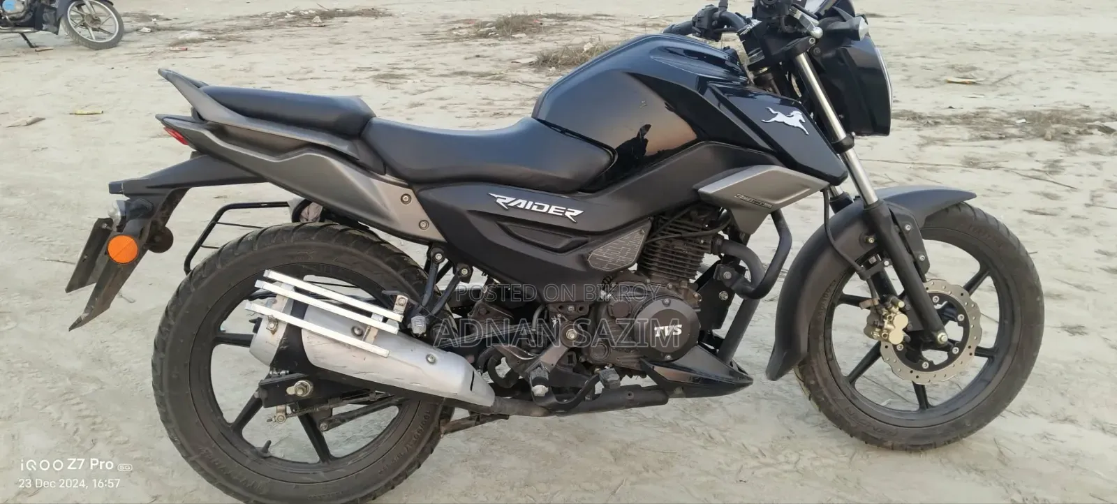 TVS Raider 125 2023 Black