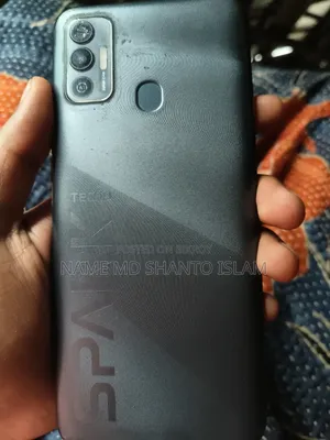 Tecno Spark 7 64 GB Black