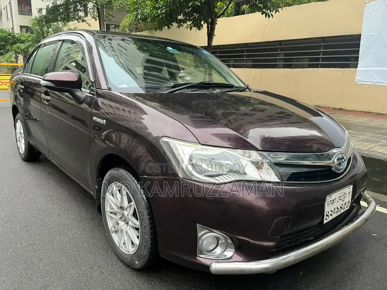 টয়োটা এক্সিও ২০১৪ মেরুন