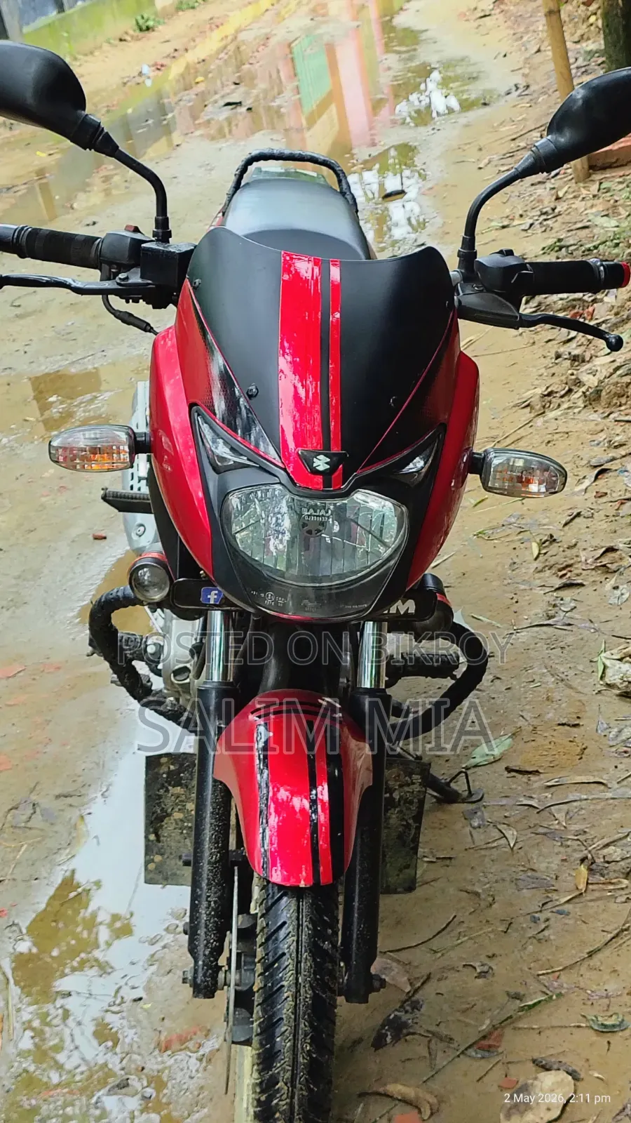 Bajaj Pulsar 150 2016 Red