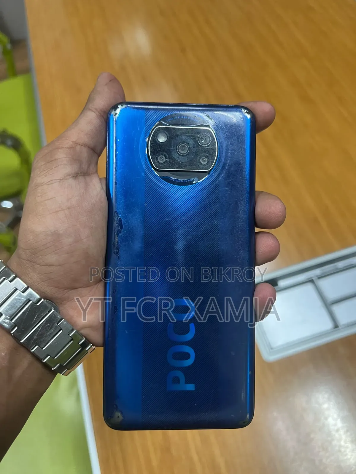 শাওমি পোকো এক্স৩ প্রো ১২৮ জিবি নীল