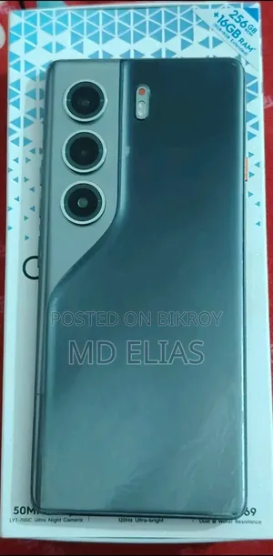 New Tecno Camon 40 Pro 4G 256 GB Black
