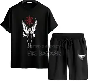 Mesh T-Shirt and Short Pant Set