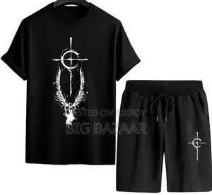 Mesh T-Shirt and Short Pant Set