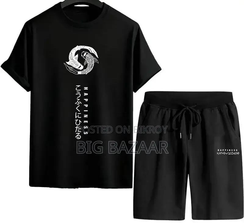 Mesh T-Shirt and Short Pant Set