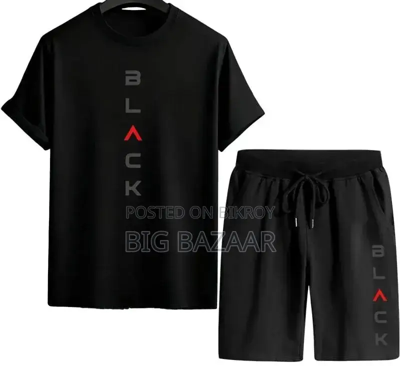 Mesh T-Shirt and Short Pant Set