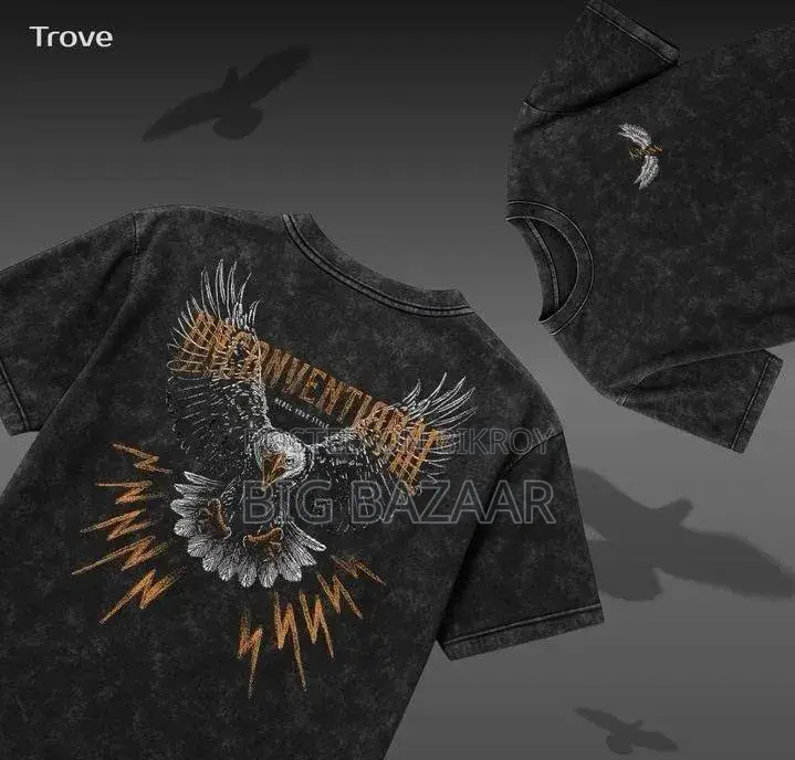 Premium Acid Wash Drop Shoulder T-shirt