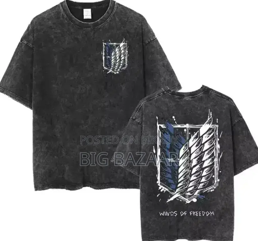 Premium Acid Wash Drop Shoulder T-shirt
