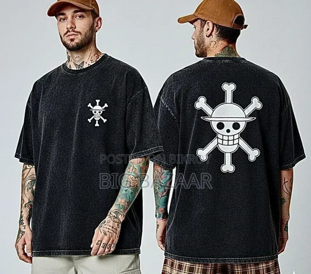 Premium Acid Wash Drop Shoulder T-shirt