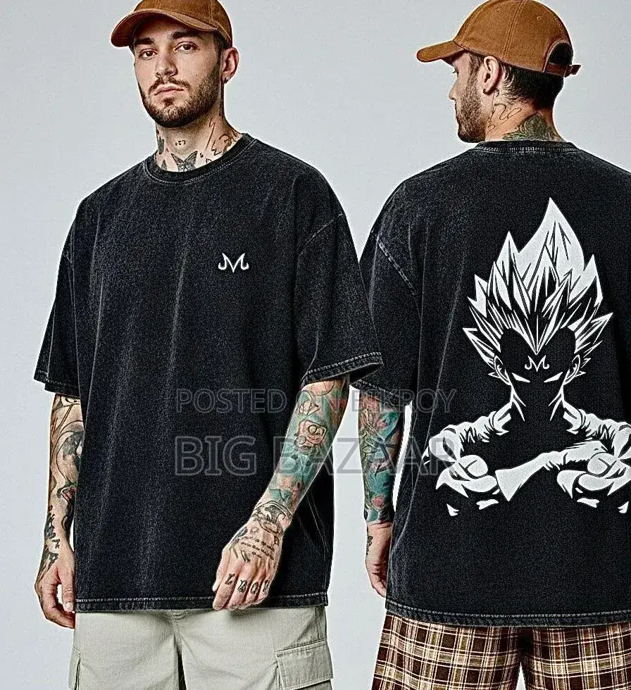 Premium Acid Wash Drop Shoulder T-shirt