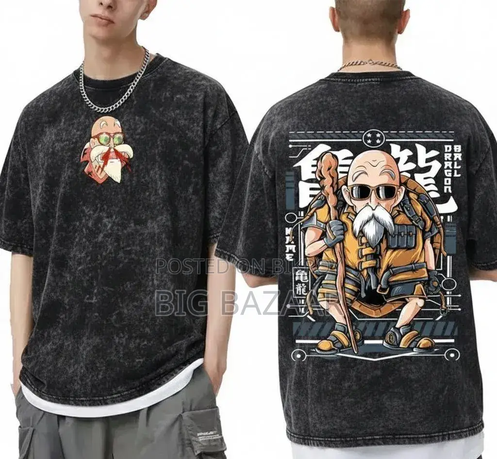 Premium Acid Wash Drop Shoulder T-shirt