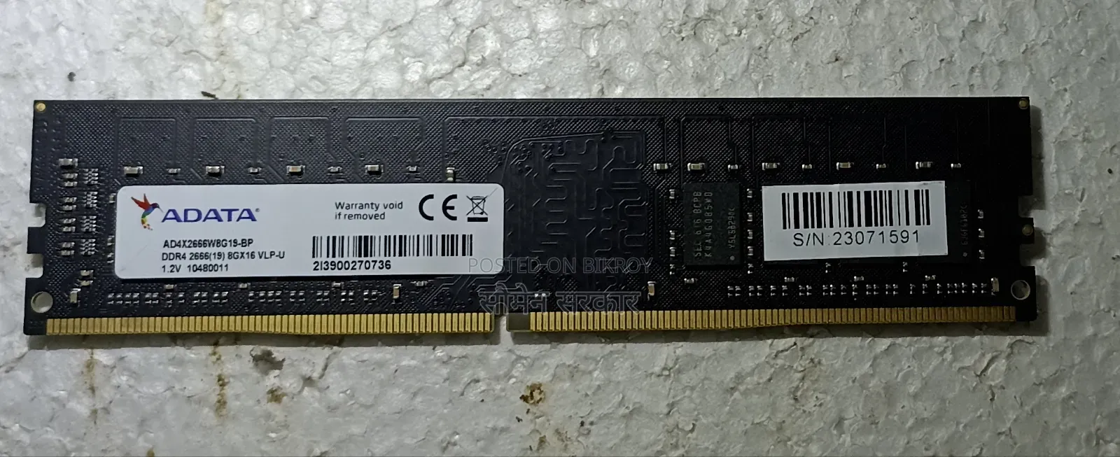 Adata Ddr4 Ram 8gb