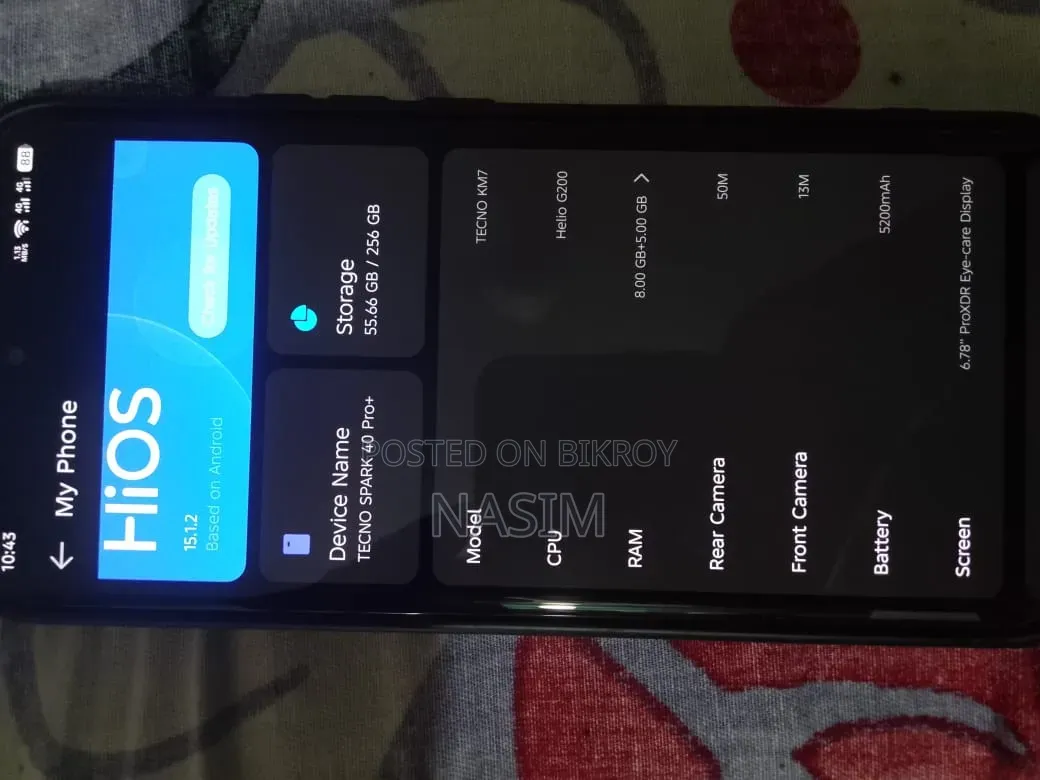 Tecno Spark 40 256 GB