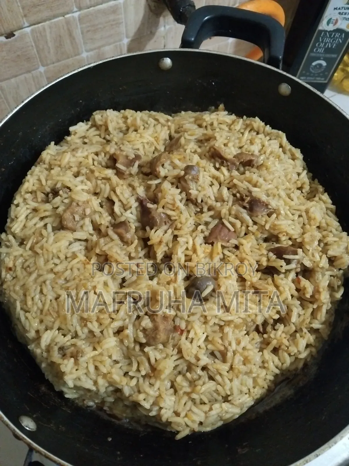 Delicious and Healthy Homemade Lunch Box (Chicken Biryani)