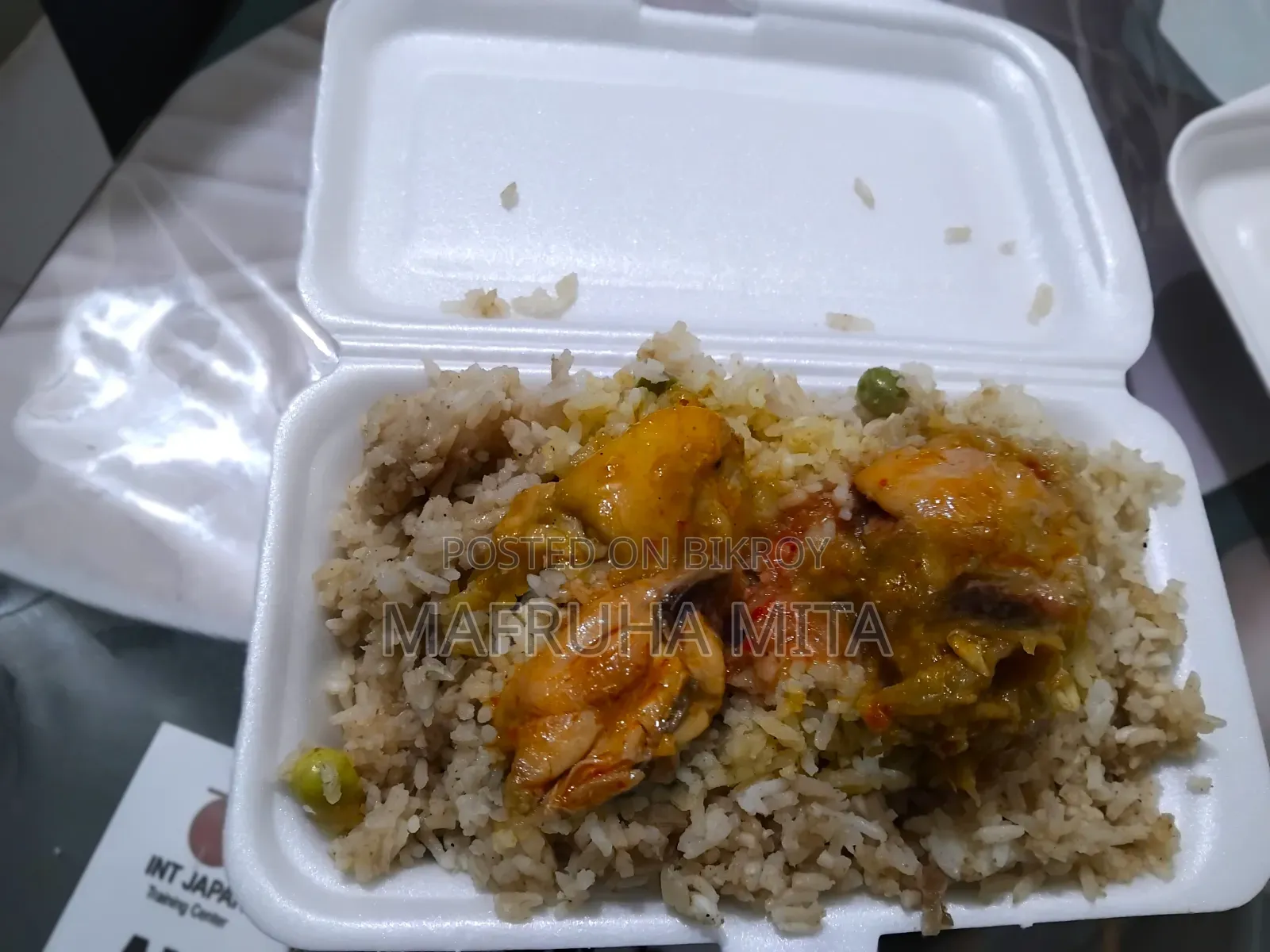 Delicious and Healthy Homemade Lunch Box (Chicken Biryani)
