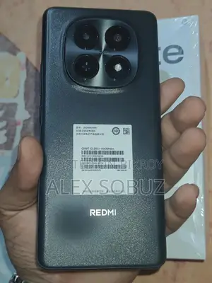 নতুন শাওমি রেডমি নোট ১৫ ২৫৬ জিবি কালো