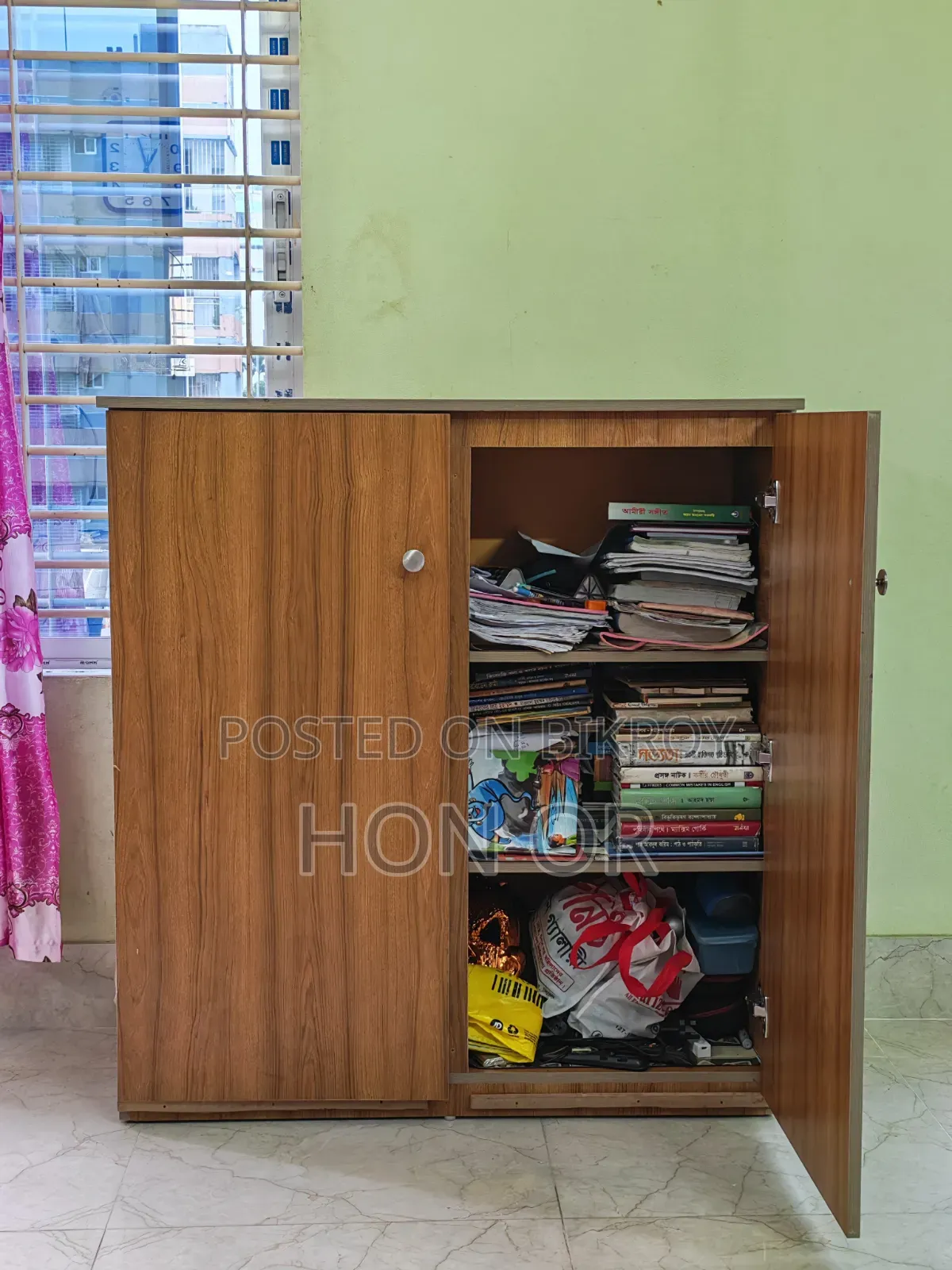 Custom Wood Made Wardrobe
