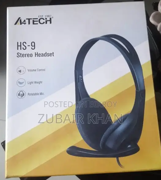এ৪ টেক হেডফোন বিক্রির জন্য