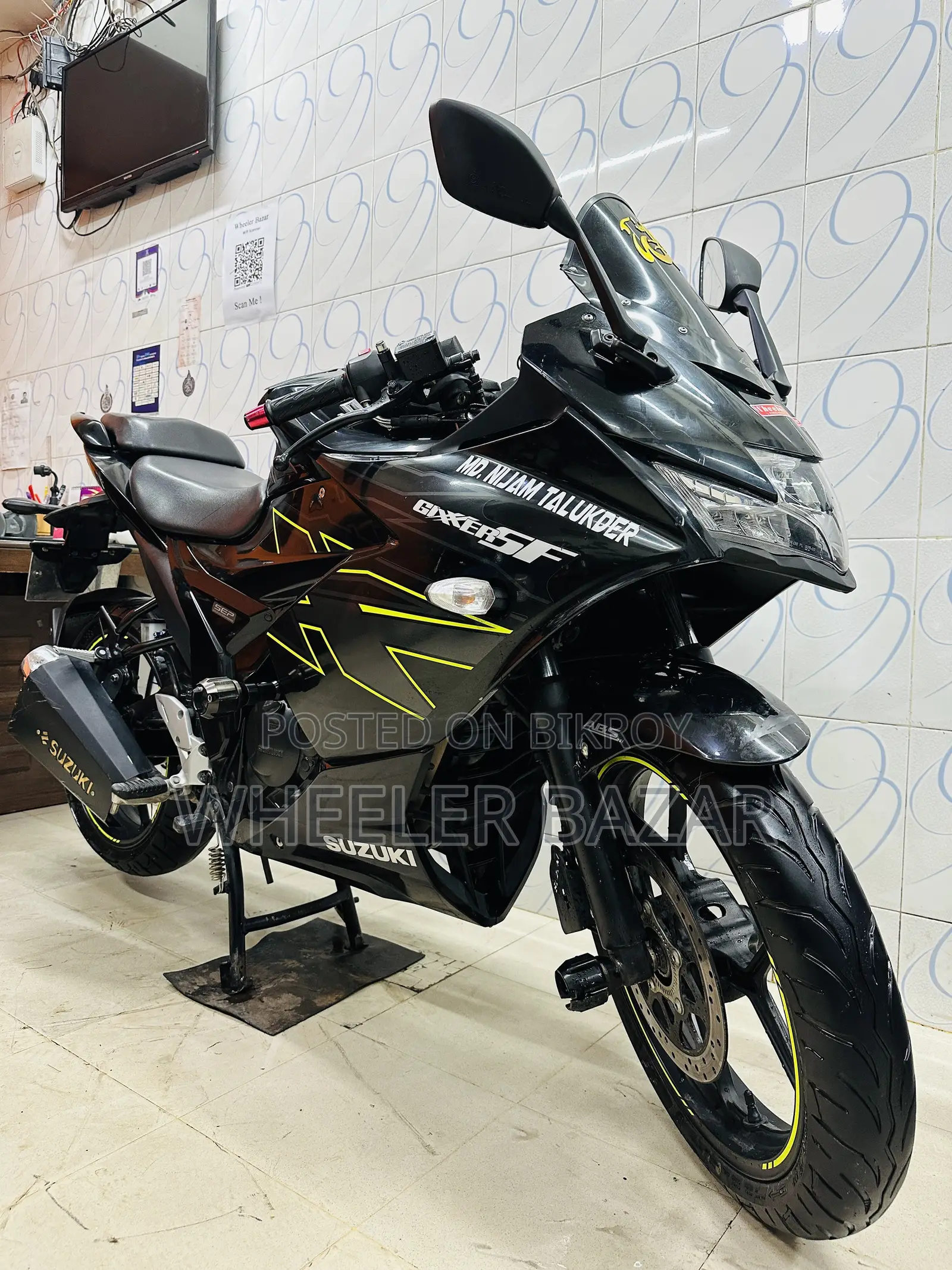 Suzuki Gixxer SF 2024 Black