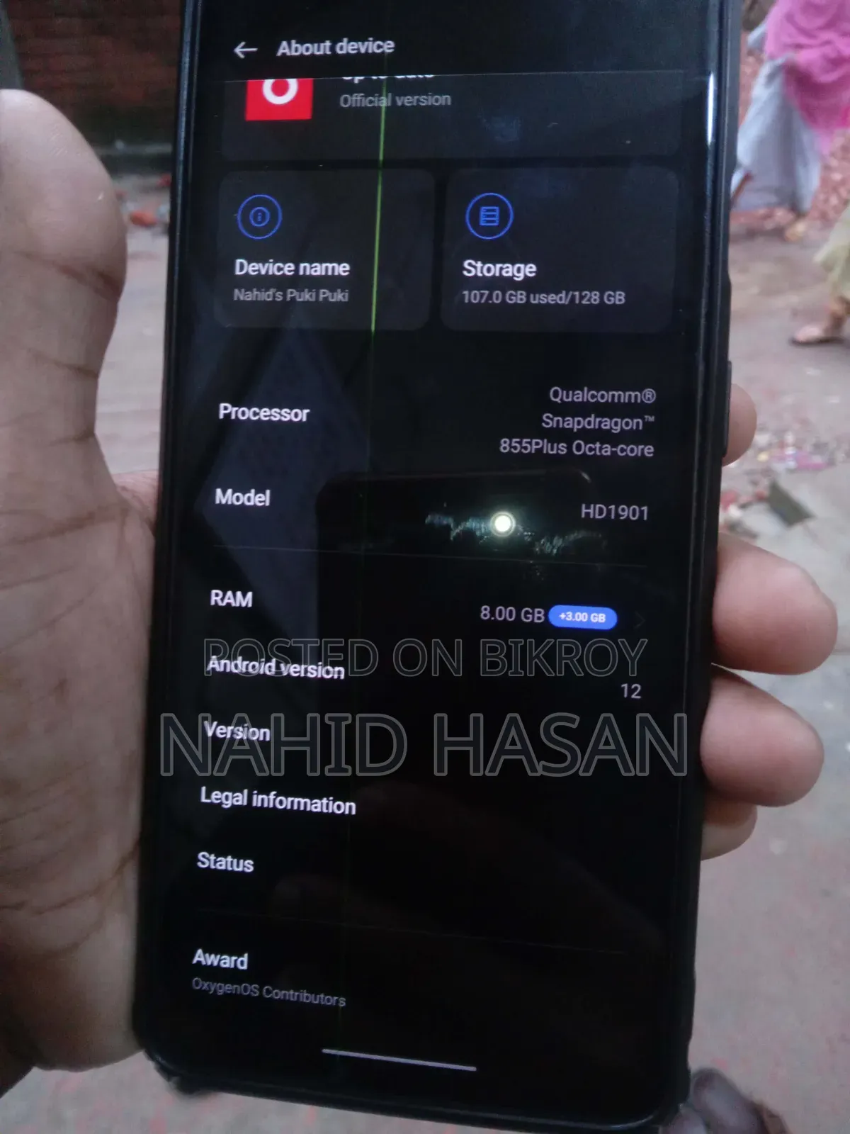 OnePlus 7T 128 GB Blue