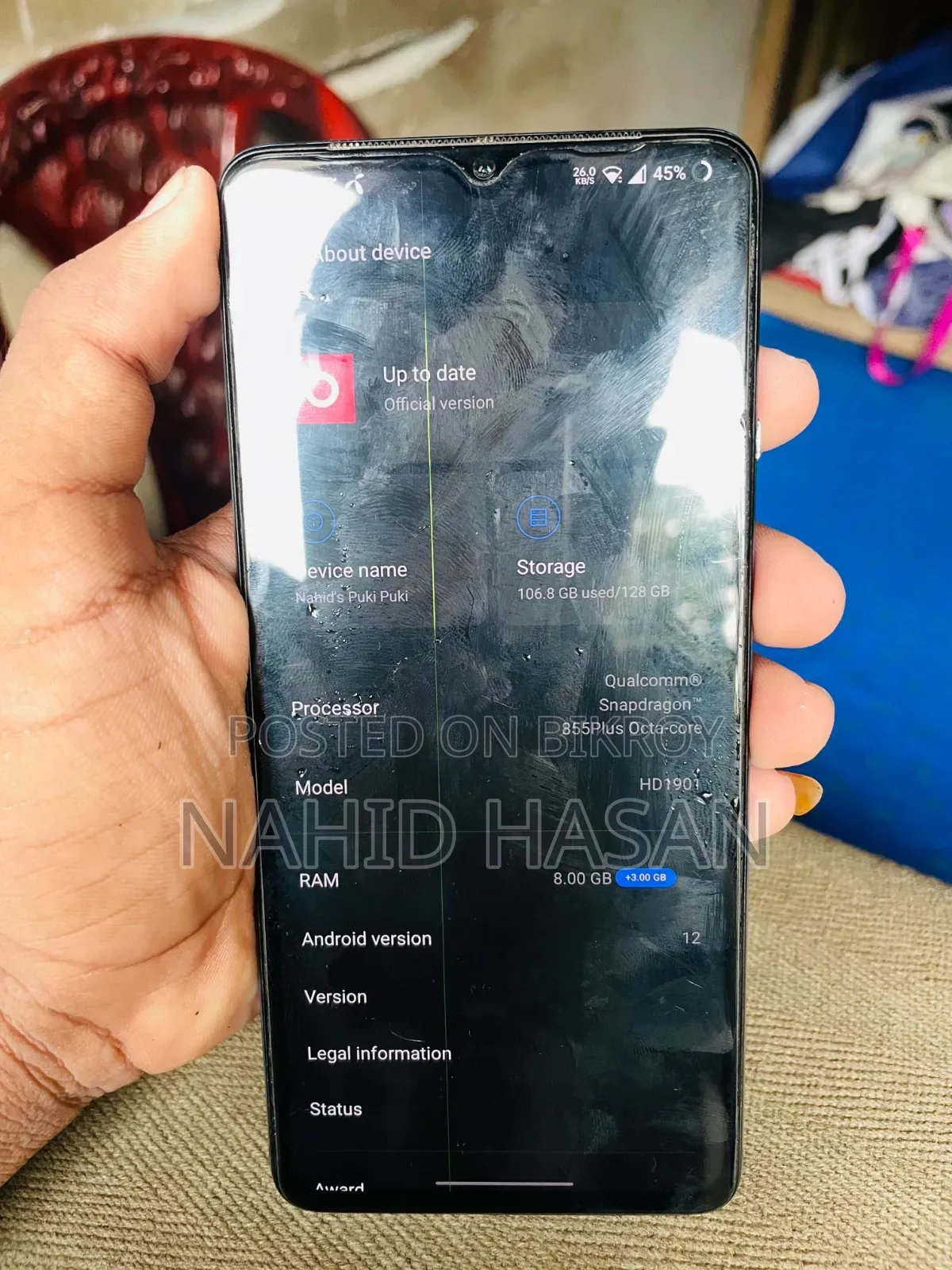 OnePlus 7T 128 GB Blue