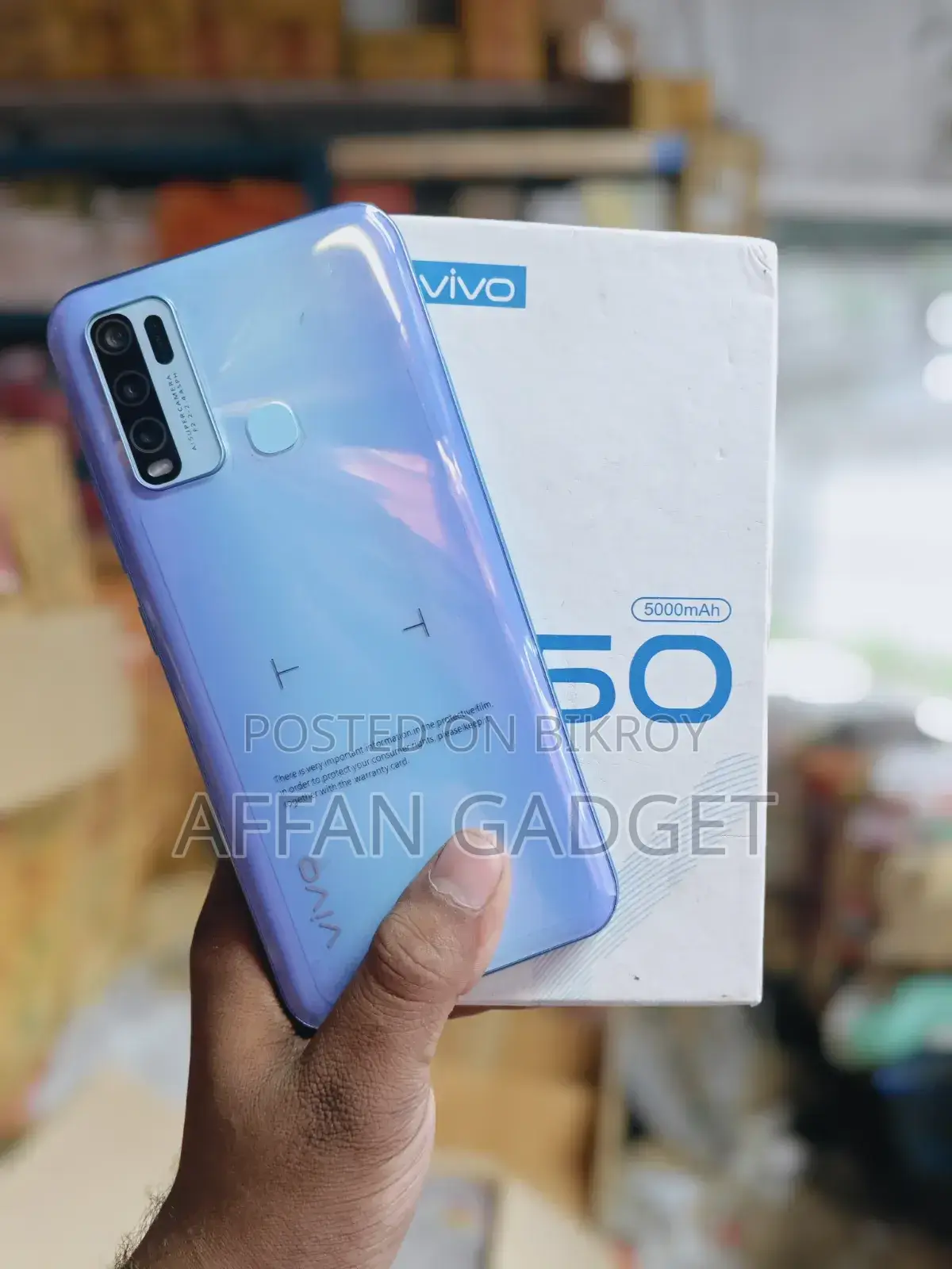 Vivo Y50 128 GB Blue