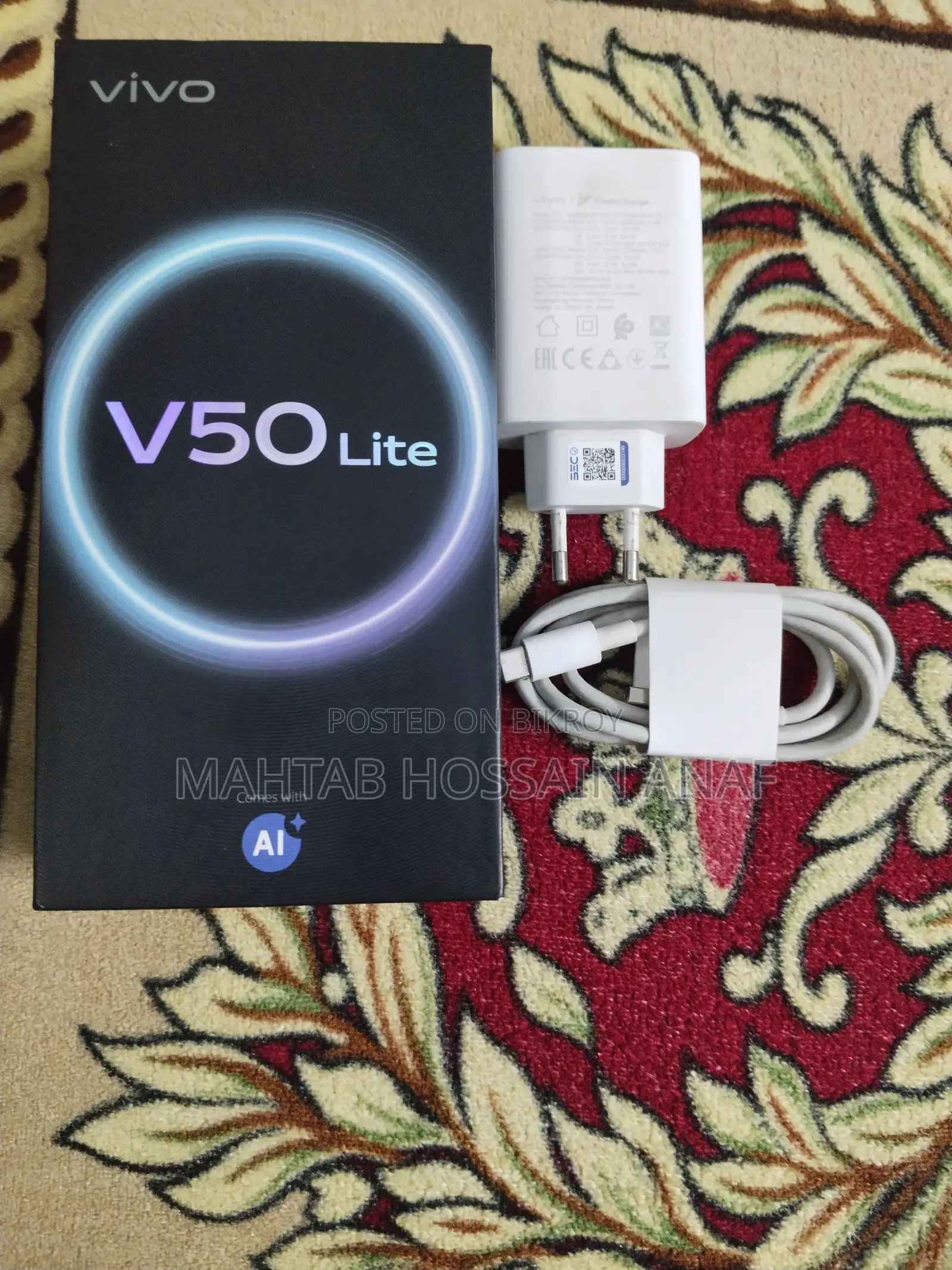 Vivo V50 Lite 256 GB Gold