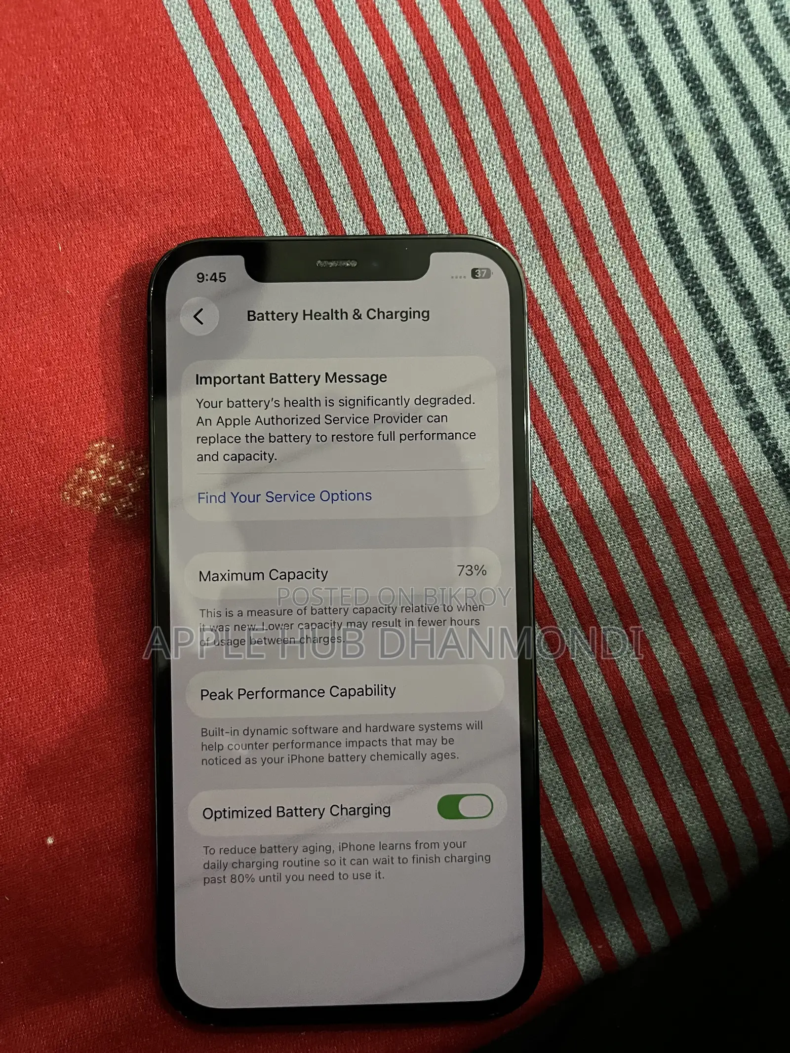 অ্যাপল আইফোন ১২ প্রো ১২৮ জিবি ব্লু