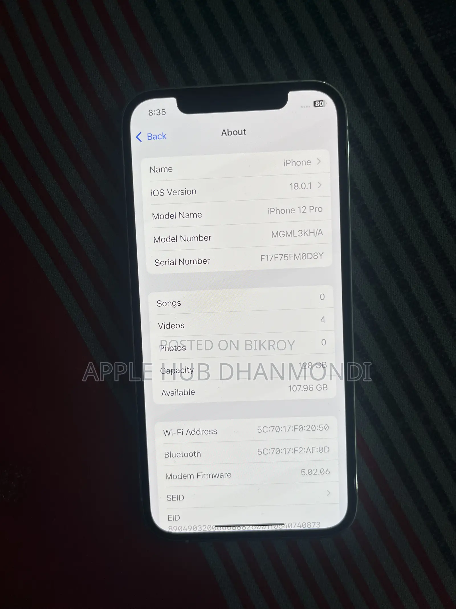 Apple iPhone 12 Pro 128 GB White