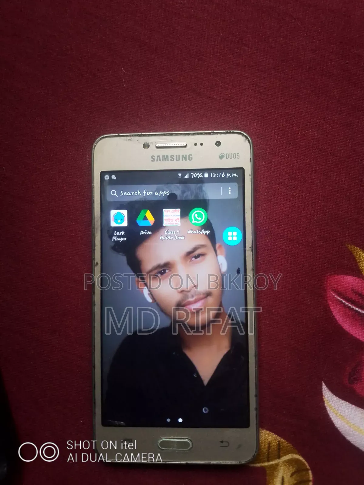 Samsung Galaxy Grand Prime Plus 8 GB Gold