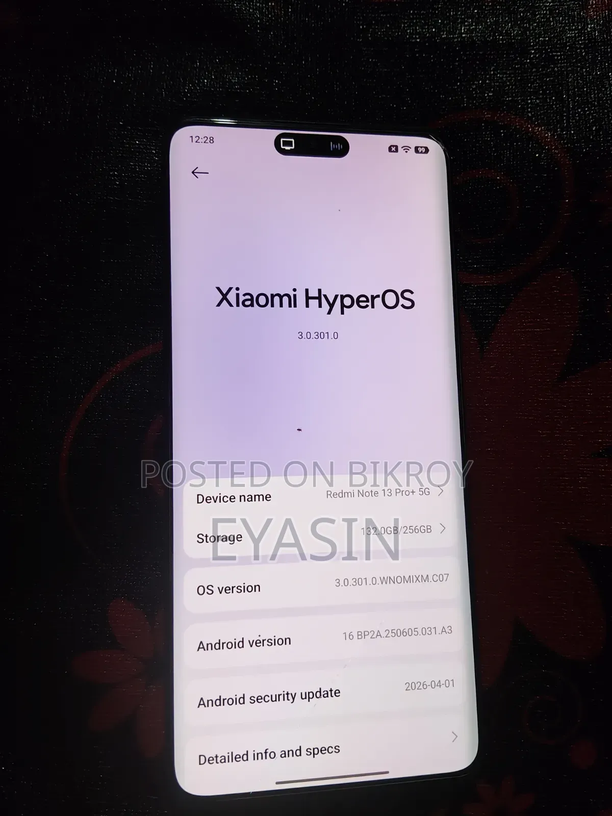 Xiaomi Redmi Note 13 Pro+ 256 GB Black