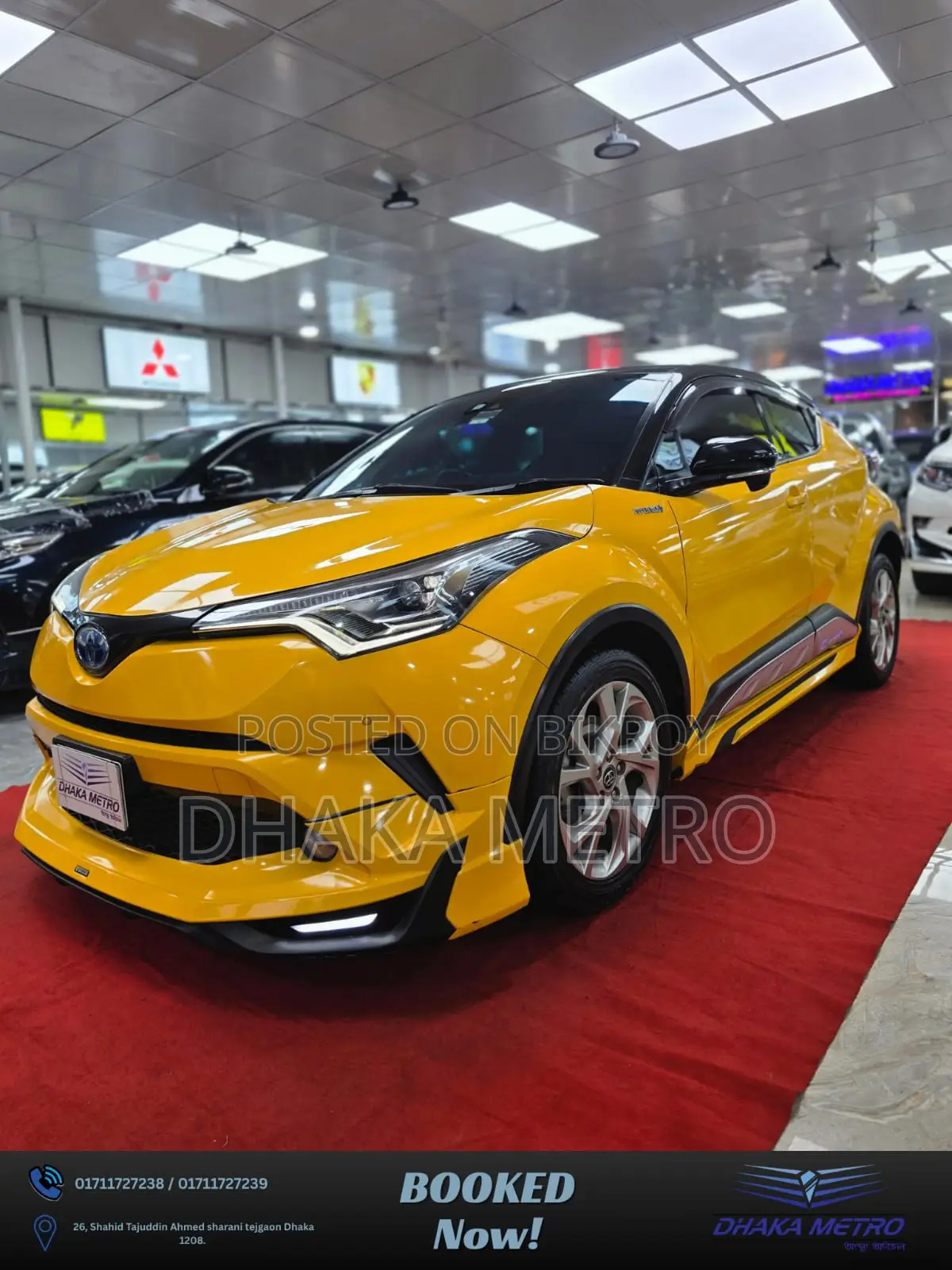 Toyota C-HR 2018 Yellow